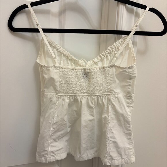 Aritzia Sunday Best Cotton Delphine Poplin Camisole in White - Picture 6 of 13